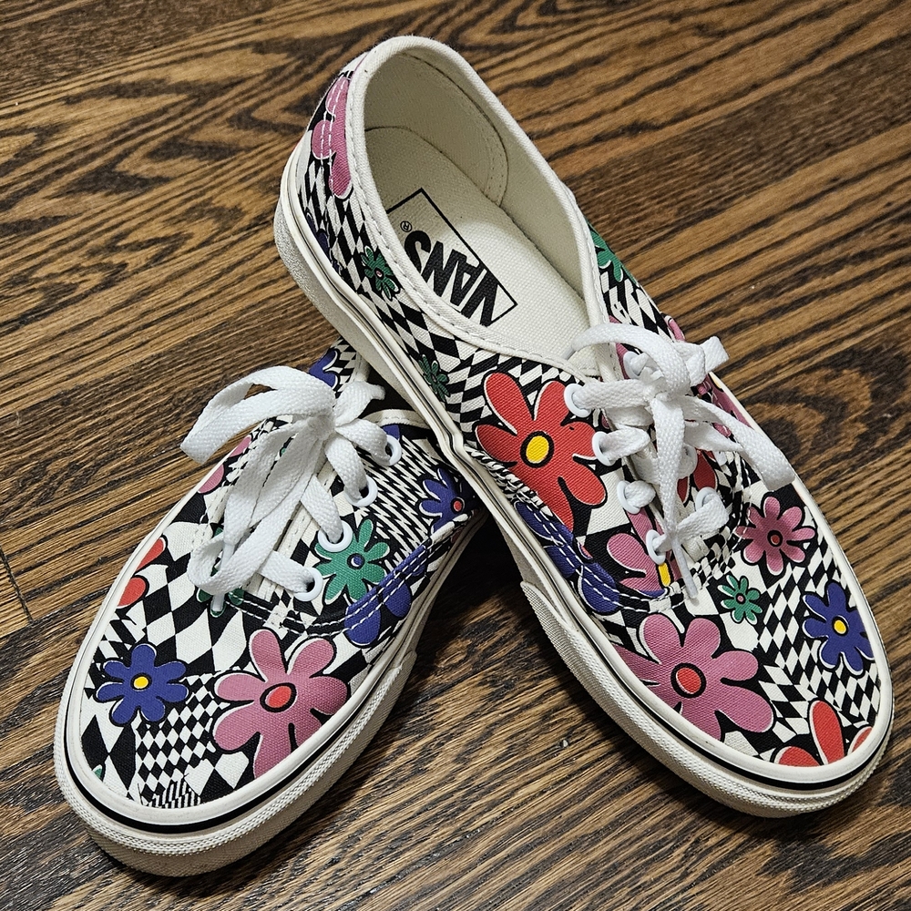 Vans Women's Floral Canvas Sneakers - Multicolor